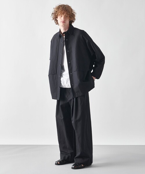 JOSEPH STUDIO（ジョゼフストゥディオ）の「【洗える・ユニセックス】ハイカウントリネン　パンツ（その他パンツ・メンズ・ホワイト系/ブラック系・2/4/6/8）」の18枚目の写真