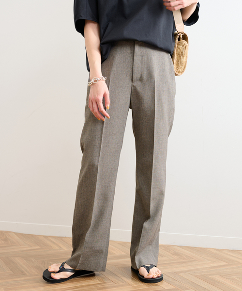 セール】トロピカルクロスセンタープレスパンツ（スラックス