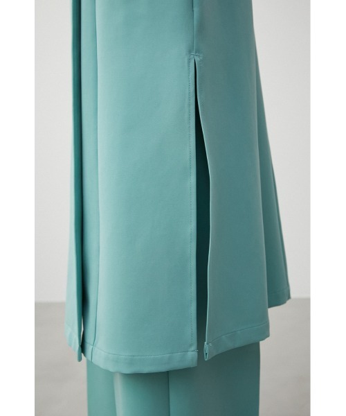 AZUL by moussy(アズールバイマウジー)の「VENUS LONG GILET/ビーナスロングジレ(ベスト・レディース・ライトグレー/ブラック/ブルー・MEDIUM/SMALL)」の12枚目の写真