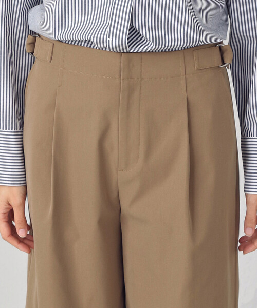 COMME CA ISM(コムサイズム)の「チノワイドパンツ(チノパンツ・レディース・ネイビー/ブラウン・L/M)」の19枚目の写真