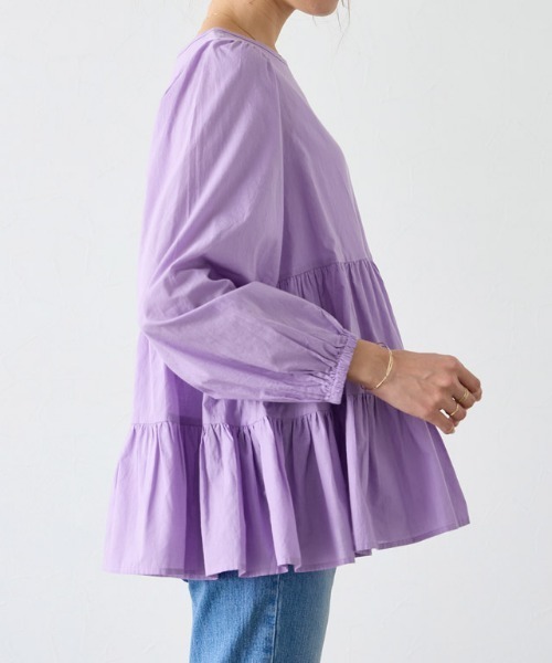 ティアードブラウス