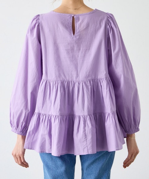 ティアードブラウス