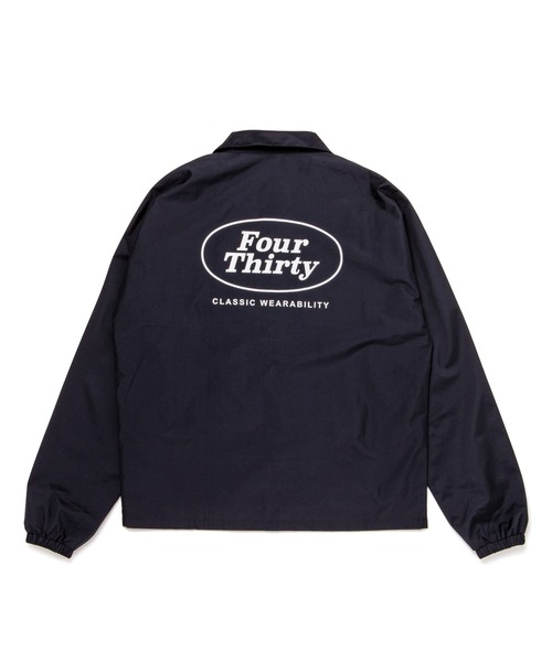 430(フォーサーティ)の「【430】NYLON COACH JACKET W/P(その他アウター・メンズ・ブラック/イエロー・3/2/1)」の5枚目の写真