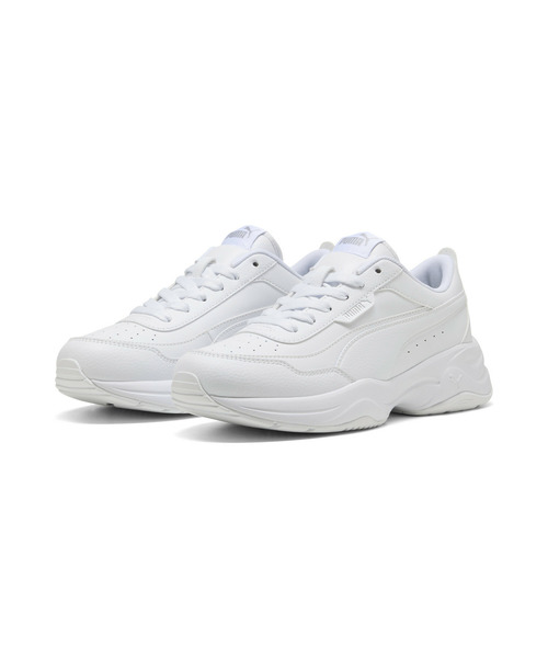 PUMA(プーマ)の「PUMA プーマ ウィメンズ シリア モード スニーカー(スニーカー・レディース・グレー/ホワイト×シルバー・24.5cm/23.5cm/22.5cm/25.5cm/25.0cm/24.0cm/23.0cm/22.0cm)」の4枚目の写真