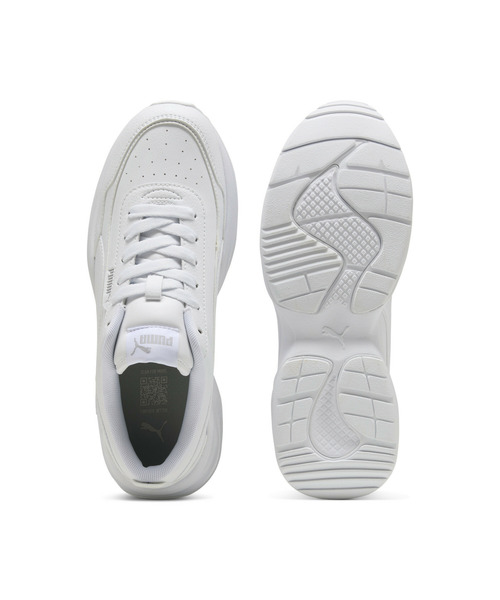 PUMA(プーマ)の「PUMA プーマ ウィメンズ シリア モード スニーカー(スニーカー・レディース・グレー/ホワイト×シルバー・24.5cm/23.5cm/22.5cm/25.5cm/25.0cm/24.0cm/23.0cm/22.0cm)」の6枚目の写真