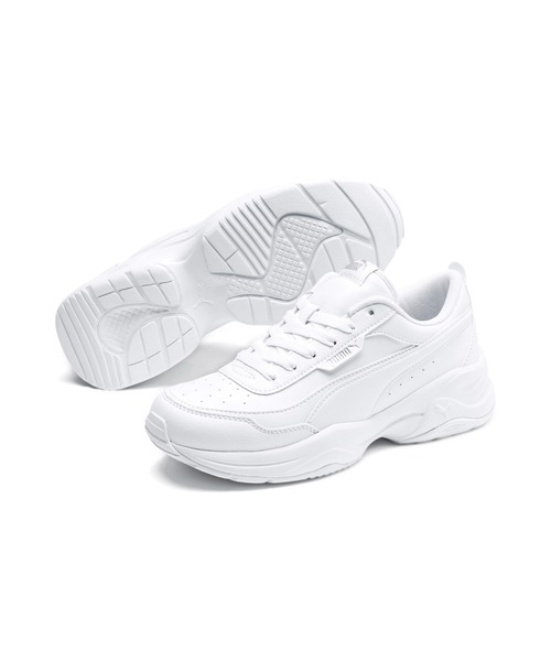 PUMA(プーマ)の「PUMA プーマ ウィメンズ シリア モード スニーカー(スニーカー・レディース・グレー/ホワイト×シルバー・24.5cm/23.5cm/22.5cm/25.5cm/25.0cm/24.0cm/23.0cm/22.0cm)」の10枚目の写真