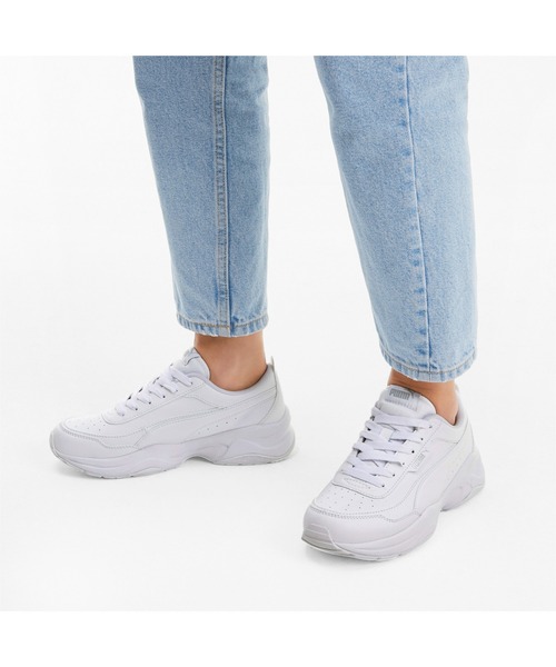 PUMA(プーマ)の「PUMA プーマ ウィメンズ シリア モード スニーカー(スニーカー・レディース・グレー/ホワイト×シルバー・24.5cm/23.5cm/22.5cm/25.5cm/25.0cm/24.0cm/23.0cm/22.0cm)」の12枚目の写真