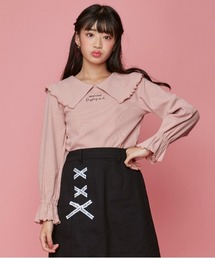 ビッグカラーキャンディスリーブロンT