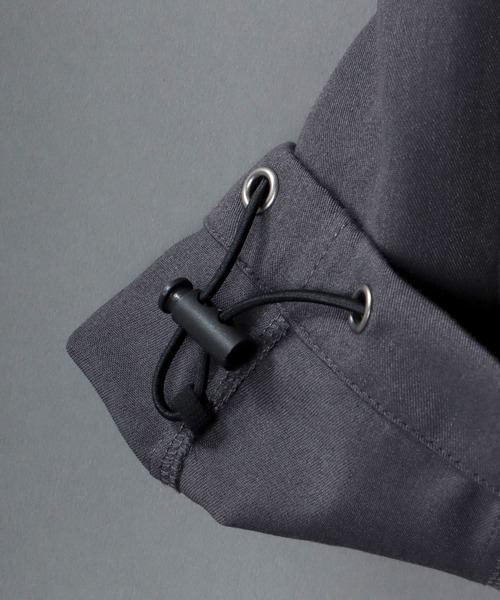 Drawer ドルマンスリーブ ジャケット 36サイズ サイズ 〕 アセテートリネンタッサー ドルマンスリーブ シャツ