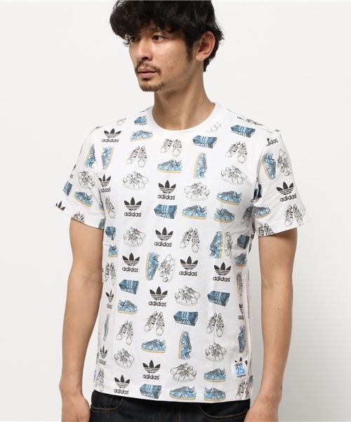 adidas（アディダス）の「メンズ アディダス ニゴー プリントT