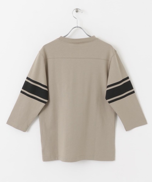 Champion(チャンピオン)の「Champion 3/4SLEEVE T-SHIRTS(Tシャツ/カットソー・レディース・ブラック/ベージュ系その他/ホワイト・SMALL)」の8枚目の写真