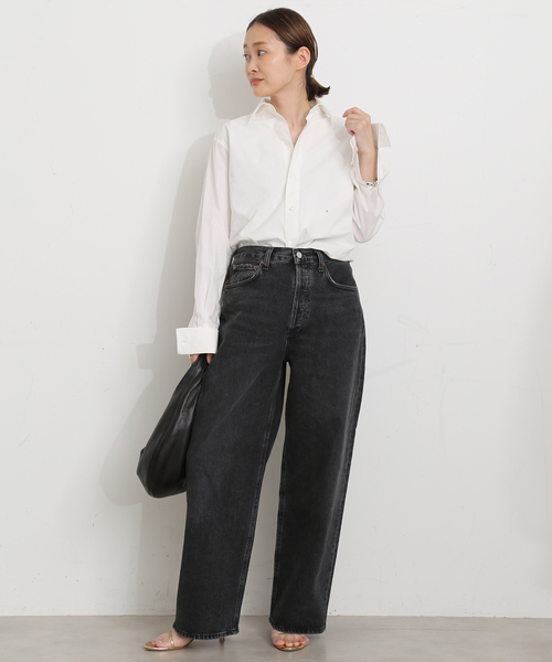 AGOLDE(エーゴールドイー)の「【AGOLDE / エーゴールドイー】 LOW RISE BAGGY PARADOX(デニムパンツ・レディース・チャコールグレー・26/25/27/24)」の7枚目の写真