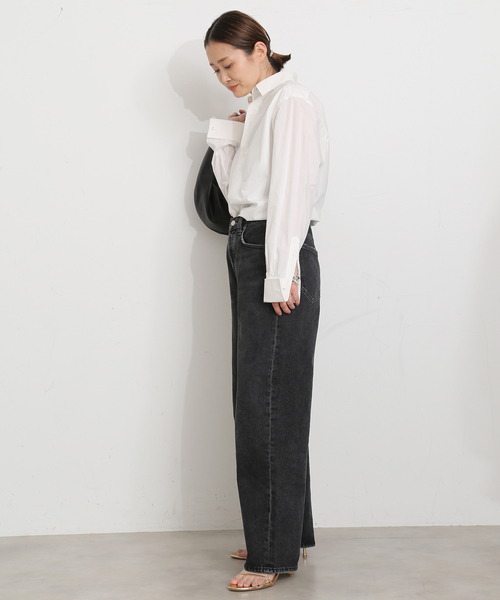 AGOLDE(エーゴールドイー)の「【AGOLDE / エーゴールドイー】 LOW RISE BAGGY PARADOX(デニムパンツ・レディース・チャコールグレー・26/25/27/24)」の8枚目の写真