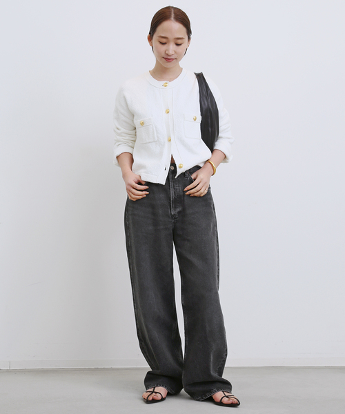 パンツ Deuxieme Classe AGOLDE LOW  RISE  BAGGY AGOLDE / エーゴールドイー】 LOW RISE BAGGY VOID（デニム