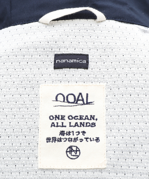 nanamica(ナナミカ)の「【nanamica / ナナミカ】Hooded Jacket #SUAS335(マウンテンパーカー・メンズ・グリーン/ネイビー・SMALL/MEDIUM)」の13枚目の写真