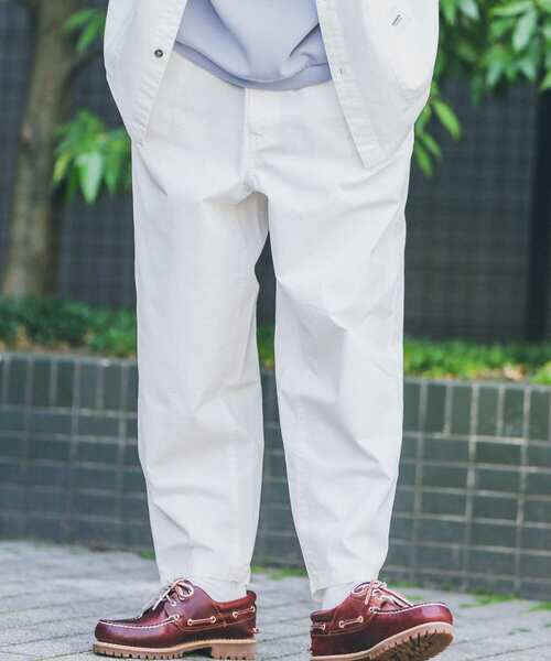 URBAN RESEARCH Sonny Label（アーバンリサーチサニーレーベル）の「『別注』BAEXFATE×Sonny Label　ムラ染リップストップイージーパンツ（その他パンツ・メンズ・アイボリー/ブラック/ブルー・LARGE/MEDIUM）」の2枚目の写真