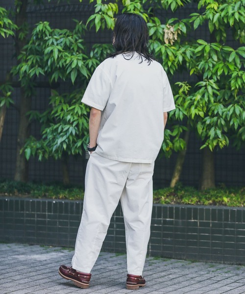 URBAN RESEARCH Sonny Label（アーバンリサーチサニーレーベル）の「『別注』BAEXFATE×Sonny Label　ムラ染リップストップイージーパンツ（その他パンツ・メンズ・アイボリー/ブラック/ブルー・LARGE/MEDIUM）」の6枚目の写真