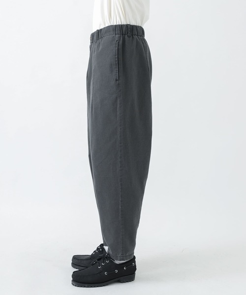 URBAN RESEARCH Sonny Label（アーバンリサーチサニーレーベル）の「『別注』BAEXFATE×Sonny Label　ムラ染リップストップイージーパンツ（その他パンツ・メンズ・アイボリー/ブラック/ブルー・LARGE/MEDIUM）」の16枚目の写真