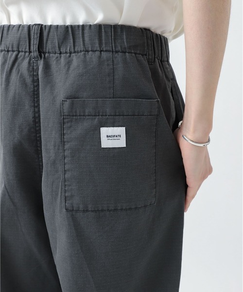 URBAN RESEARCH Sonny Label（アーバンリサーチサニーレーベル）の「『別注』BAEXFATE×Sonny Label　ムラ染リップストップイージーパンツ（その他パンツ・メンズ・アイボリー/ブラック/ブルー・LARGE/MEDIUM）」の21枚目の写真