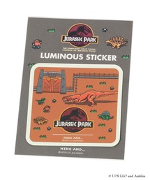 【ジュラシック・パーク】コラボ蓄光ステッカー