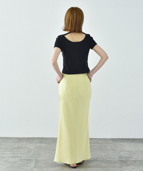 CODE A（コードエー）の「open back mini tops（Tシャツ/カットソー・レディース・ブラック/ブラック系2・00）」の9枚目の写真