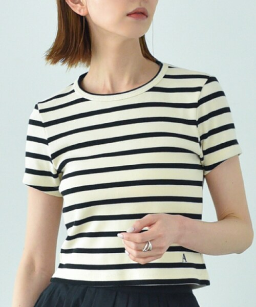 CODE A（コードエー）の「open back mini tops（Tシャツ/カットソー・レディース・ブラック/ブラック系2・00）」の11枚目の写真