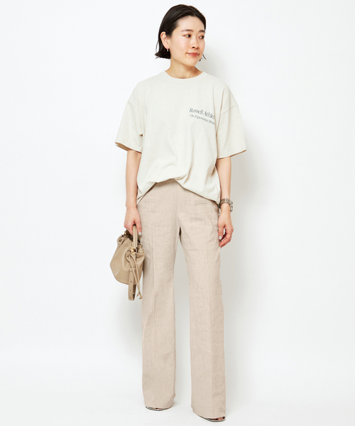 AP STUDIO イージーワイドパンツ エーピーストゥディオ AP STUDIO エラ  