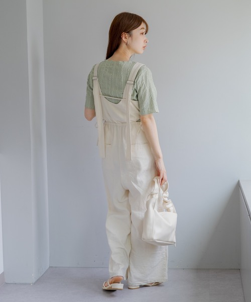 Kastane（カスタネ）の「シャギーTee（Tシャツ/カットソー・レディース・サックスブルー/グリーン/アイボリー・FREE）」の7枚目の写真