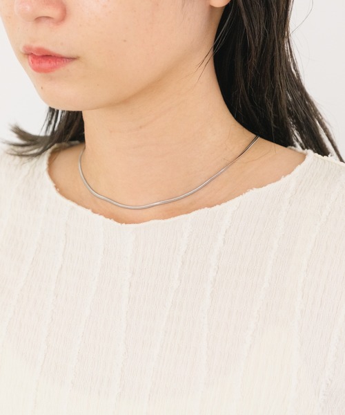 Kastane（カスタネ）の「シャギーTee（Tシャツ/カットソー・レディース・サックスブルー/グリーン/アイボリー・FREE）」の9枚目の写真