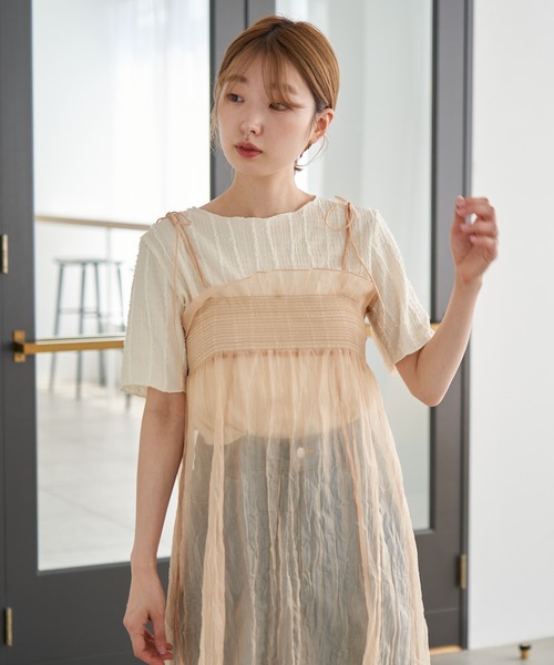 Kastane（カスタネ）の「シャギーTee（Tシャツ/カットソー・レディース・サックスブルー/グリーン/アイボリー・FREE）」の15枚目の写真