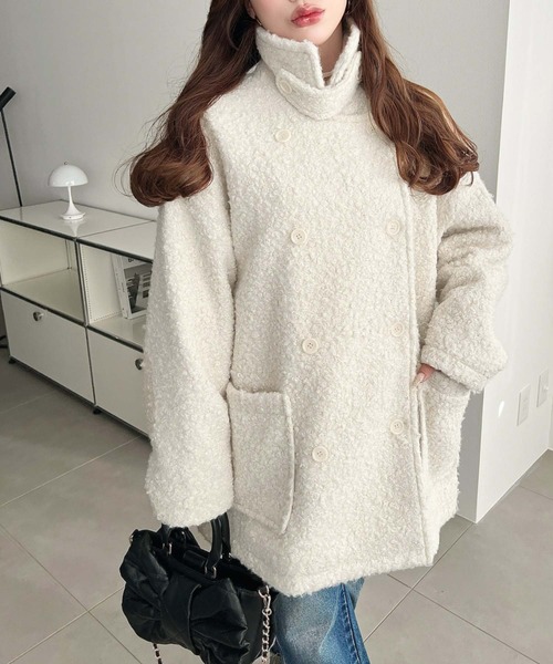 専用　　ウールピーコート 新品未使用　完売2024冬新作 楽天市場】スーパー160's メリノウール メルトン シングル ピーコート