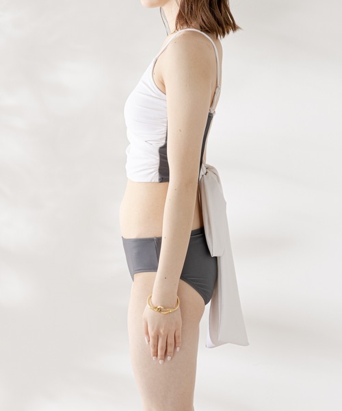 Chico（チコ）の「【水着】バイカラーカシュクール2点SET（水着・レディース・ホワイト系その他2/ブラウン系その他2・FREE）」の16枚目の写真