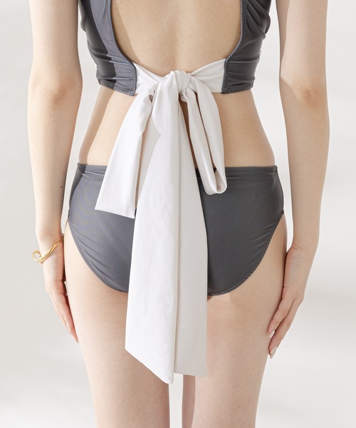 Chico（チコ）の「【水着】バイカラーカシュクール2点SET（水着・レディース・ホワイト系その他2/ブラウン系その他2・FREE）」の18枚目の写真