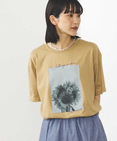 DEZERT ひまわり カットソー 2019 グッズ Tシャツ フリーサイズ □新品 DEZERT ひまわり ロンT 長袖Tシャツ ヴィジュアル系 V系
