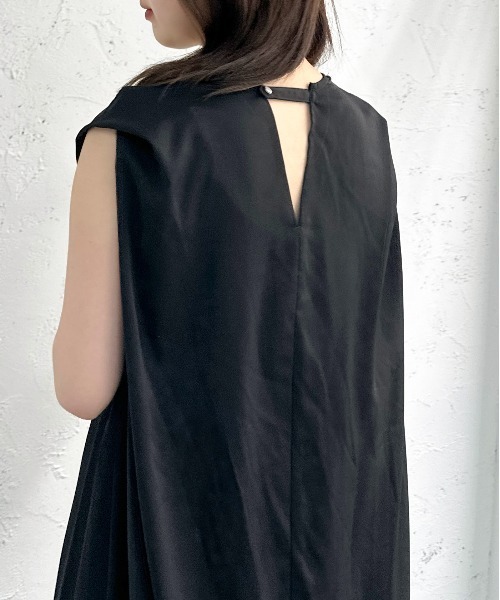 apres jour mignon（アプレジュールミニョン）の「2WAYカッティングフレアワンピース【ZOZOTOWN限定アイテム】（ワンピース・レディース・ブルー/ブラック・SMALL/MEDIUM/X-LARGE）」の21枚目の写真