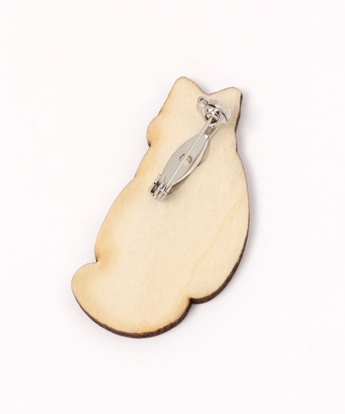 studio CLIP（スタディオクリップ）の「ウッドアニマルブローチ（ブローチ/コサージュ・レディース・その他2/その他1・FREE）」の3枚目の写真