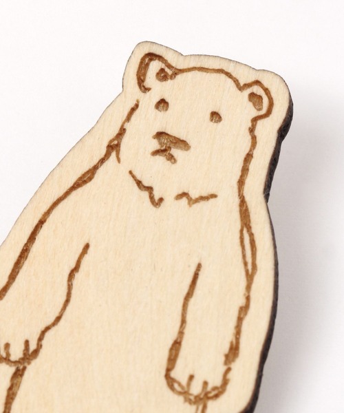 studio CLIP（スタディオクリップ）の「ウッドアニマルブローチ（ブローチ/コサージュ・レディース・その他2/その他1・FREE）」の5枚目の写真