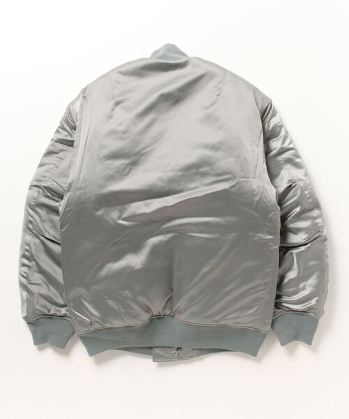 FAT（エフエイティー）の「BOMBER-1（MA-1・メンズ・オリーブ/ブラック/キャメル・JUMBO(XXL)/TITCH(M)/SKINNY(L)/FAT(XL)）」の4枚目の写真