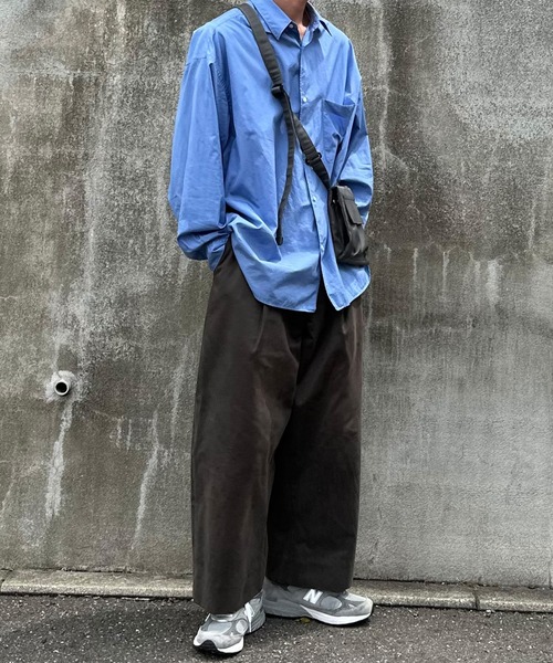 MONO-MART（モノマート）の「ナイロン×シンセティックレザーコンビ マルチミニスクエアショルダーバッグ（ショルダーバッグ・メンズ・カーキ/グレー/ブラック・FREE）」の19枚目の写真