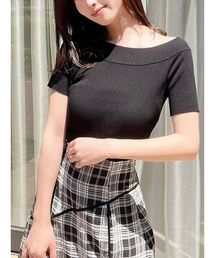 RESEXXY | オフショルニットトップス(ニット/セーター)