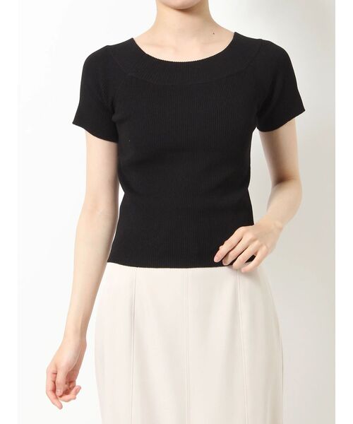 RESEXXY（リゼクシー）の「オフショルニットトップス（ニット/セーター・レディース・ホワイト/ブラック/オレンジ/その他1・FREE）」の11枚目の写真