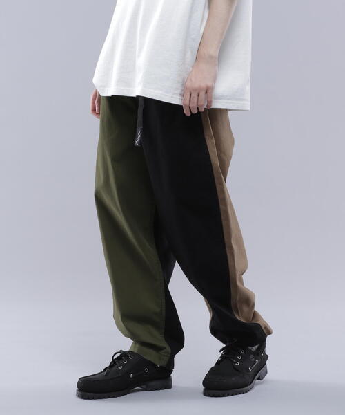 MANASTASH(マナスタッシュ)の「MANASTASH/マナスタッシュ FLEX CLIMBER WIDE LEG PANTS フレックスクライマーワイドレッグパンツ(チノパンツ・メンズ・ライトグレー/ブラウン/ブラック/オリーブ/その他19/ホワイト系2/オリーブ系/グレー系その他3・MEDIUM/LARGE/X-LARGE/2XL/M/XL/L)」の1枚目の写真