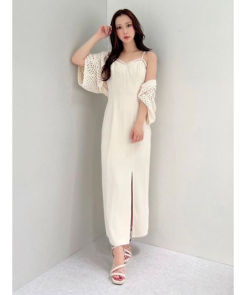 RESEXXY(リゼクシー)の「クロシェライクカーディガン(カーディガン/ボレロ・レディース・ホワイト/ミント/ブラック・FREE)」の12枚目の写真