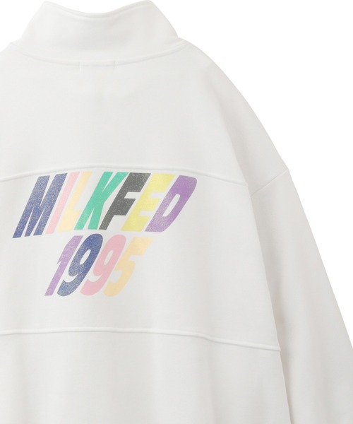 MILKFED.（ミルクフェド）の「FULL ZIP SWEATSHIRT（スウェット・レディース・グリーン/ホワイト/ブラック・ONE SIZE）」の19枚目の写真