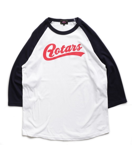 ROTAR(ローター)の「Rotars Raglan Tee(Tシャツ/カットソー・メンズ・ブラック/ホワイト/ホワイト×ネイビー・MEDIUM/LARGE/SMALL/X-LARGE)」の6枚目の写真