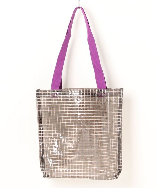 PBLIM（ページボーイリム）の「PBLIM/WWコラボビニールトートバック（トートバッグ・レディース・グレー系その他/グリーン/クリア・FREE）」の18枚目の写真