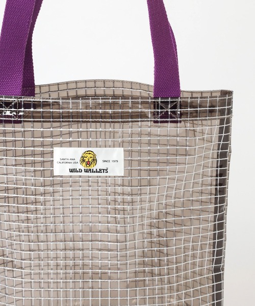 PBLIM（ページボーイリム）の「PBLIM/WWコラボビニールトートバック（トートバッグ・レディース・グレー系その他/グリーン/クリア・FREE）」の16枚目の写真