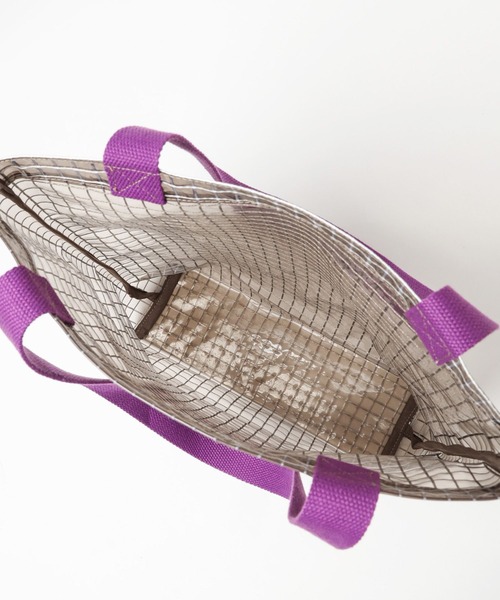 PBLIM（ページボーイリム）の「PBLIM/WWコラボビニールトートバック（トートバッグ・レディース・グレー系その他/グリーン/クリア・FREE）」の20枚目の写真