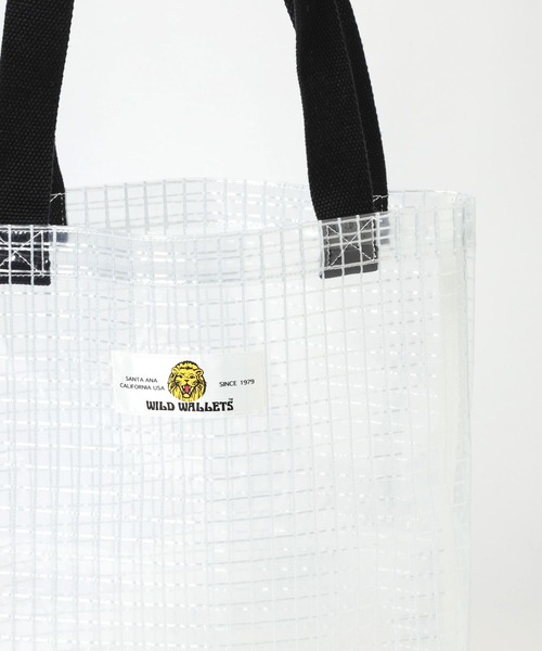 PBLIM（ページボーイリム）の「PBLIM/WWコラボビニールトートバック（トートバッグ・レディース・グレー系その他/グリーン/クリア・FREE）」の6枚目の写真