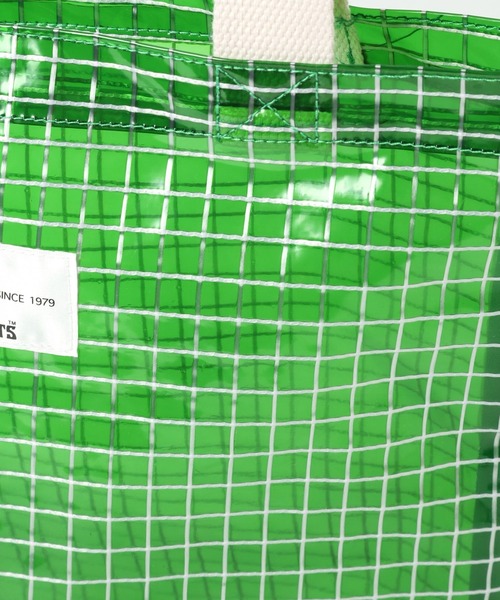 PBLIM（ページボーイリム）の「PBLIM/WWコラボビニールトートバック（トートバッグ・レディース・グレー系その他/グリーン/クリア・FREE）」の9枚目の写真